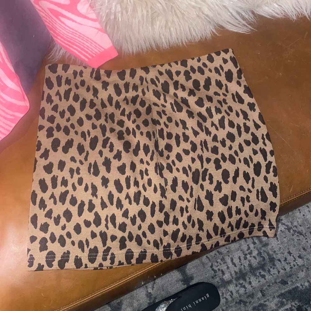 Showpo Leopard These Days Mini Skirt
